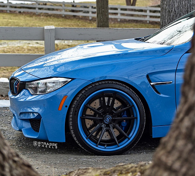 Фото дисков Strasse Wheels SV1 Deep Concave FS на BMW 4/M4 (F32/F82)