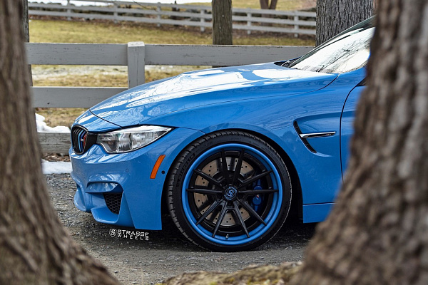Фото дисков Strasse Wheels SV1 Deep Concave FS Другой цвет на BMW 4/M4 (F32/F82)