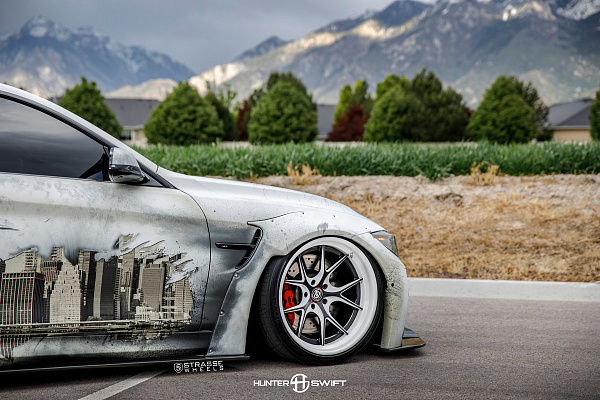 Фото дисков Strasse Wheels SM5R Deep Concave FS Другой цвет на BMW 4/M4 (F32/F82)