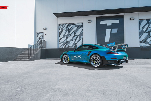 Фото дисков Anrky RS1 Полированный лак на Porsche 911 VII