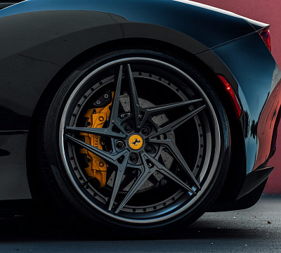 Фото дисков Anrky S3-X3 на Ferrari F8