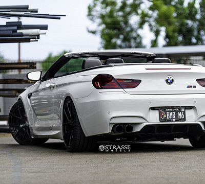Фото дисков Strasse Wheels SM5R Deep Concave Monoblock на BMW 6/M6 (F06/F13/F12)