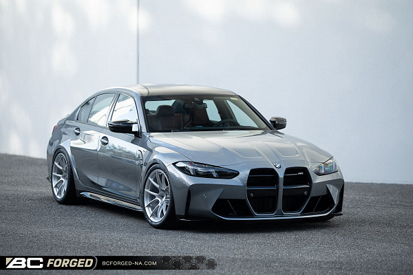 Фото дисков BC Forged KL51 Сатиновый лак на BMW 3/M3 (G2x/G80)