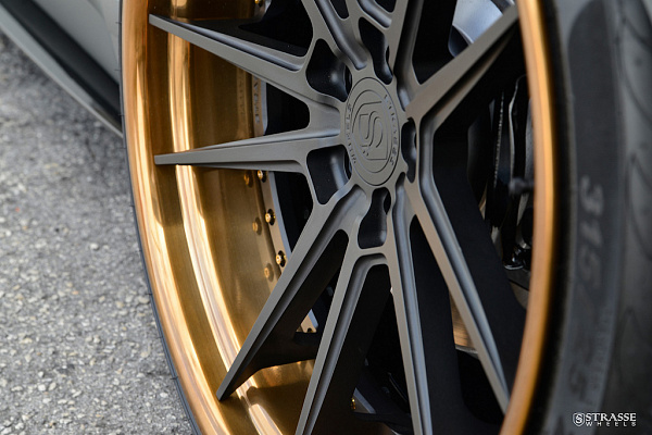 Фото дисков Strasse Wheels SV1 Deep Concave FS Другой цвет на Bentley Continental GT I