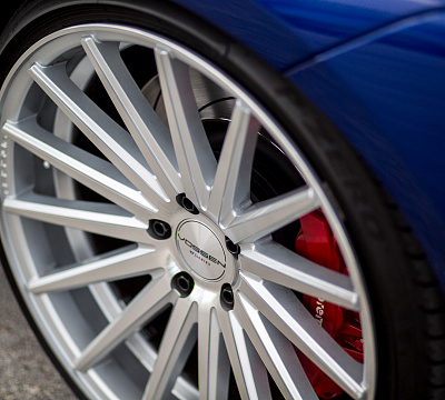 Фото дисков Vossen VFS-2 на Lexus RC