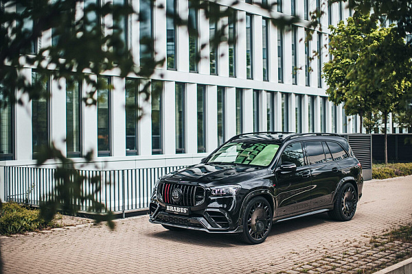 Фото дисков BRABUS Monoblock M (Platinum Edition) Черный глянец на Mercedes-Benz GLS (X167)