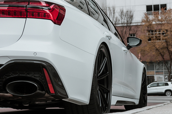 Фото дисков Brixton Forged R11-R Черный сатин на Audi A/RS 6 (C8)