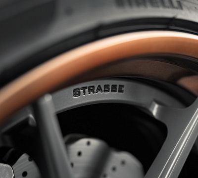 Фото дисков Strasse Wheels SV1 Deep Concave FS на Audi R8 (4S)