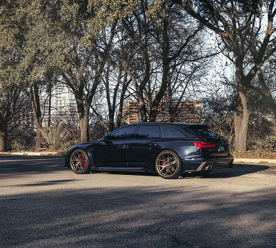 Фото дисков Vossen HF-5 на Audi A/RS 6 (C8)
