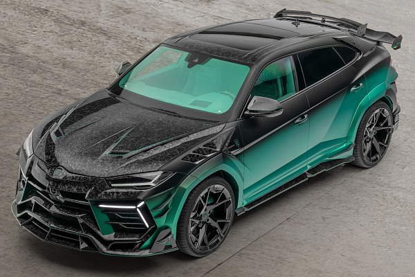 Фото дисков Mansory YN.5 Черный глянец на Lamborghini Urus