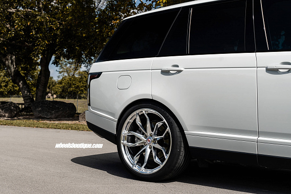 Фото дисков HRE P201 Полированный лак на Land Rover Range Rover IV