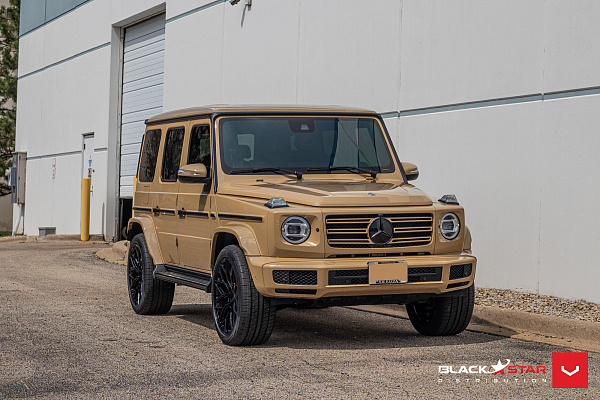 Фото дисков Vossen HF-2 Черный глянец на Mercedes-Benz G-Class III