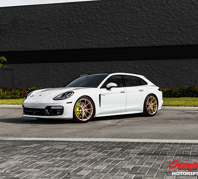 Фото дисков Vossen RS74 на Porsche Panamera II