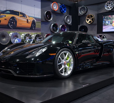 Фото дисков HRE P101 на Porsche 918 Spyder