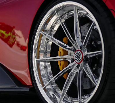 Фото дисков 1886 Wheels G010 на Maserati MC20