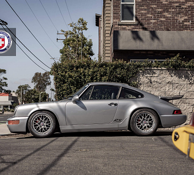 Фото дисков HRE 520 на Porsche 911 III