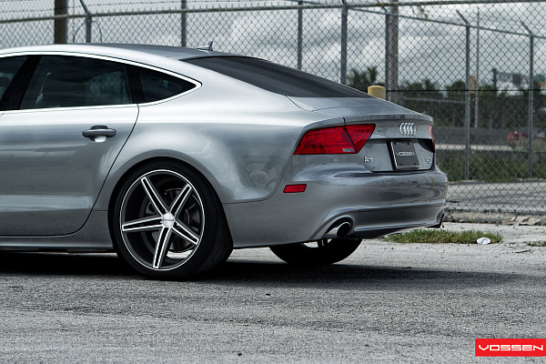 Фото дисков Vossen CV5 Алмазная проточка на Audi A/RS 7 (4G)