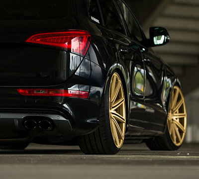 Фото дисков Vossen CV4 на Audi Q5 (8R)