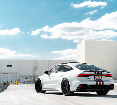 Фото дисков Vossen HF-7 на Audi A/RS 7 (4K)