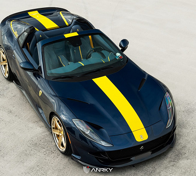 Фото дисков Anrky AN35 на Ferrari 812