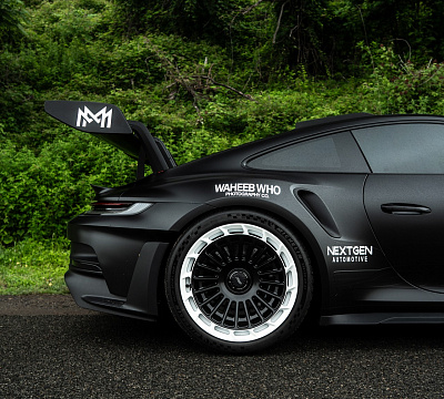 Фото дисков Brixton Forged TR11 AERO1 на Porsche 911 VIII