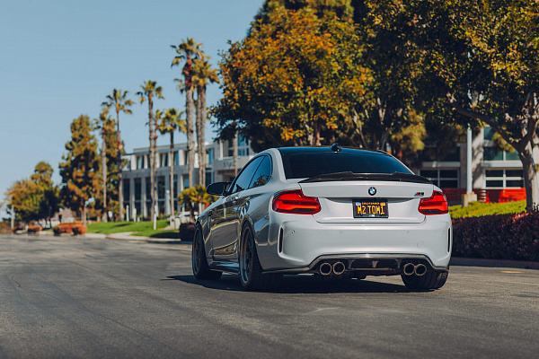 Фото дисков HRE 521 Сатиновая бронза на BMW 2/M2 (F22/F87)