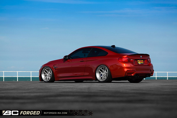 Фото дисков BC Forged LE52 // MLE52 Глянцевый лак на BMW 4/M4 (F32/F82)