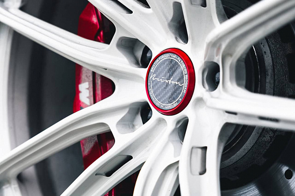 Фото дисков Brixton Forged FDE03 Белый глянец на BMW 3/M3 (G2x/G80)