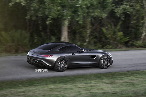 Фото дисков Strasse Wheels SM7 Deep Concave FS Другой цвет на Mercedes-Benz AMG GT I