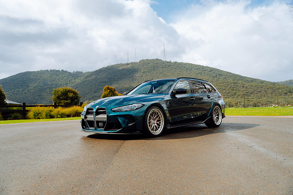 Фото дисков HRE 520 Глянцевая шампань на BMW 3/M3 (G2x/G80)