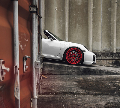 Фото дисков Anrky AN20 на Porsche 911 VII