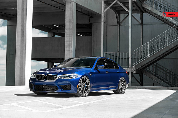 Фото дисков Anrky AN28 Глянцевый тонированный лак на BMW 5/M5 (G30/F90)