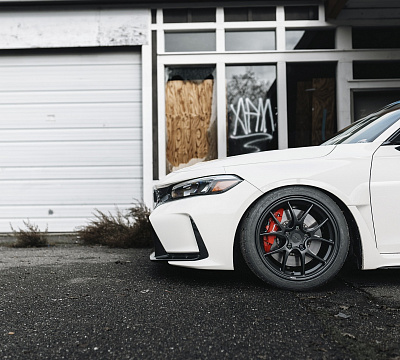 Фото дисков Rotiform LTN-J на Honda Civic Type R FL5