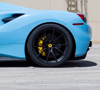 Фото дисков Anrky AN12 на Ferrari 488