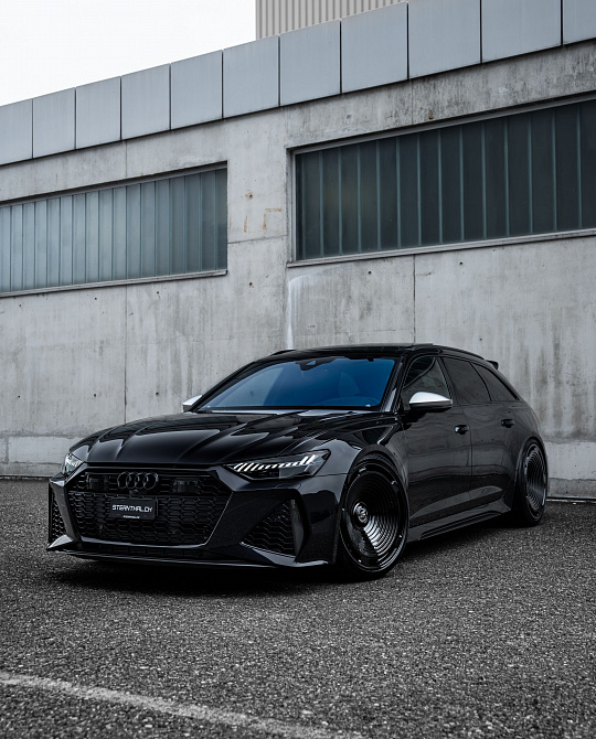 Фото дисков ST7 Черный глянец на Audi A/RS 6 (C8)