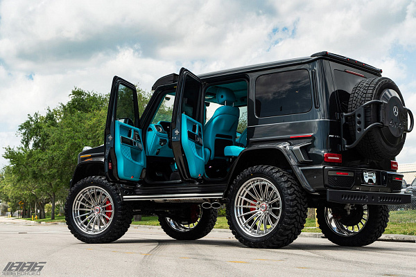 Фото дисков 1886 Wheels XR016 Полированный лак на Mercedes-Benz G-Class III