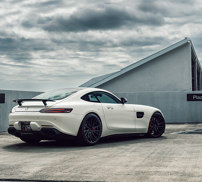 Фото дисков Vossen HF-4T на Mercedes-Benz AMG GT I