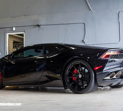 Фото дисков HRE P101 на Lamborghini Huracan