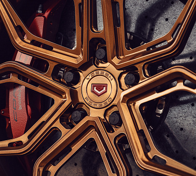 Фото дисков Vossen EVO-3R на Chevrolet Corvette C8