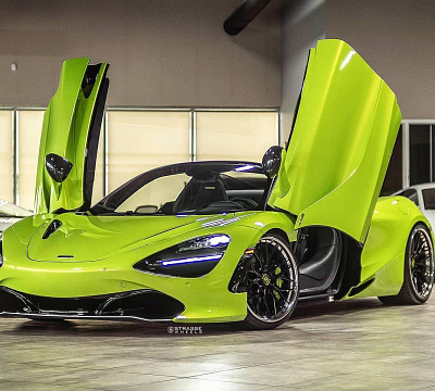 Фото дисков Strasse Wheels SV10M Deep Concave FS на McLaren 720S