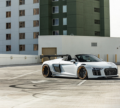 Фото дисков Vossen EVO-5R (3-Piece) на Audi R8 (4S)