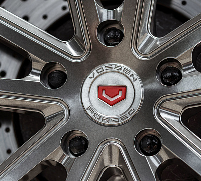 Фото дисков Vossen CG-203 на Porsche Cayman II