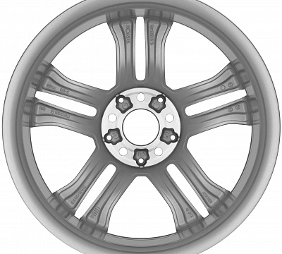 Mercedes-Benz 5 Twin Spoke v11
