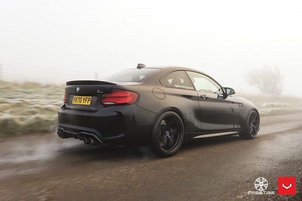 Фото дисков Vossen HF-5 Черный глянец на BMW 2/M2 (F22/F87)