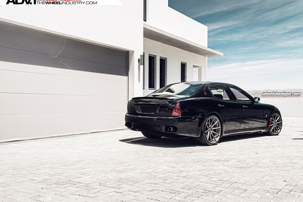 Фото дисков ADV.1 ADV10 M.V2 SL Сатиновый тонированный лак на Maserati Quattroporte V