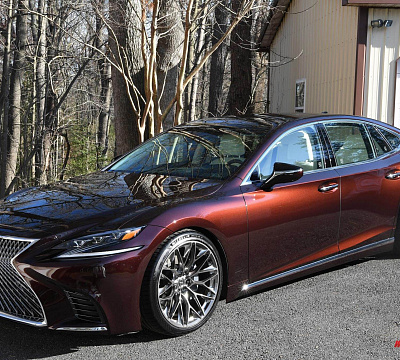 Фото дисков HRE P200 на  Lexus LS V