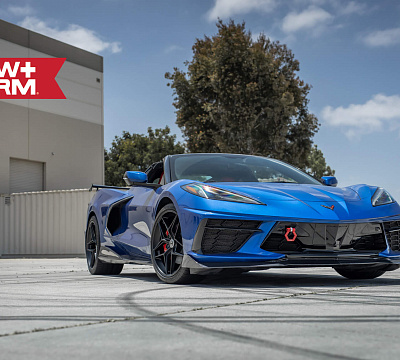 Фото дисков HRE FF11 на Chevrolet Corvette C8