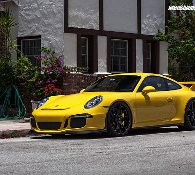 Фото дисков HRE P101 на Porsche 911 VII