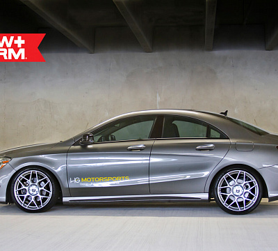 Фото дисков HRE FF01 на Mercedes-Benz CLA (C117, X117)