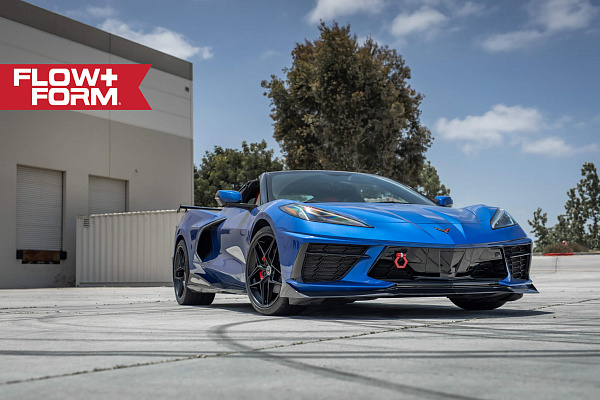 Фото дисков HRE FF11 Черный сатин на Chevrolet Corvette C8